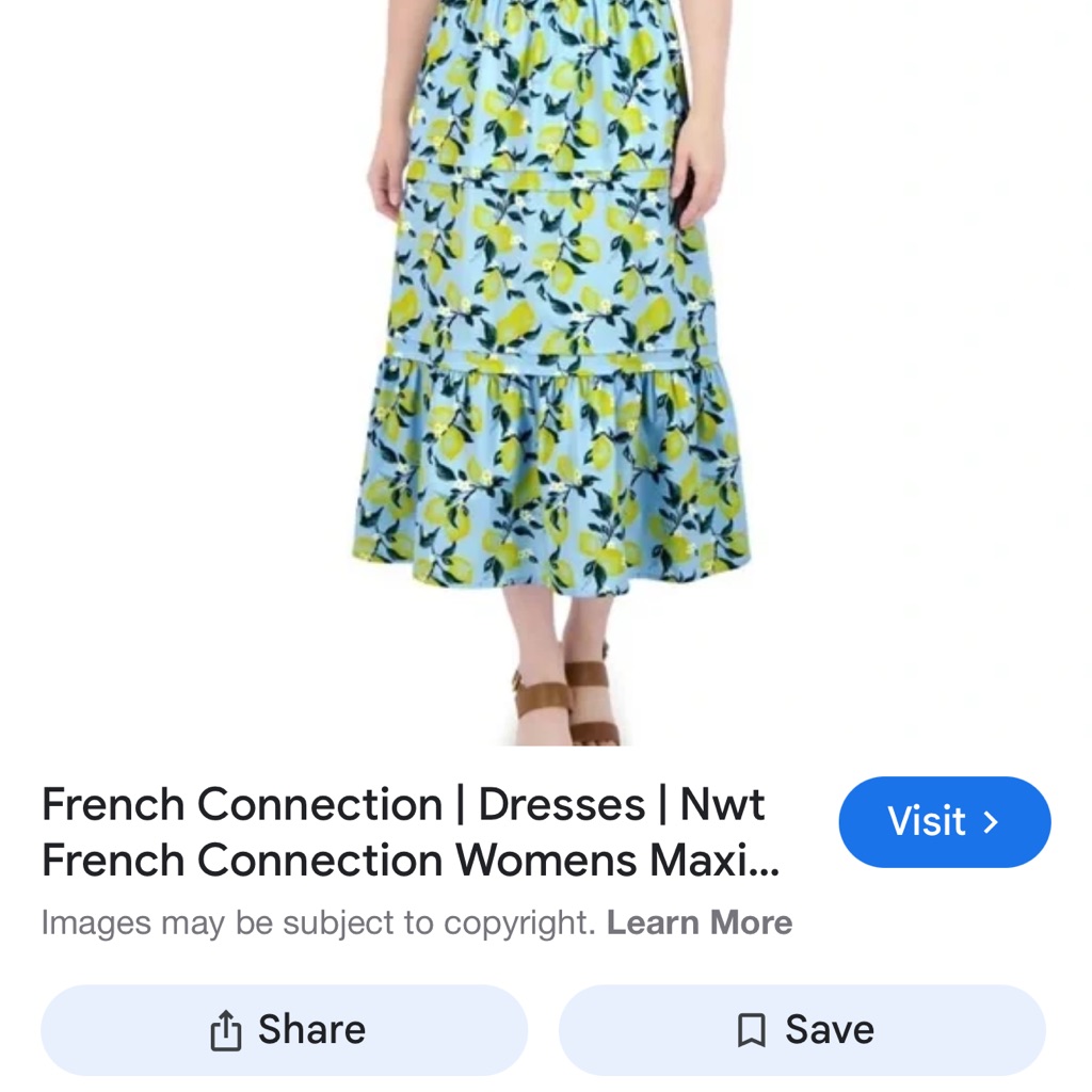 Nwt French Connection Bluebird Multi Green Tiered Maxi Skirt Xxl 100% Cotton